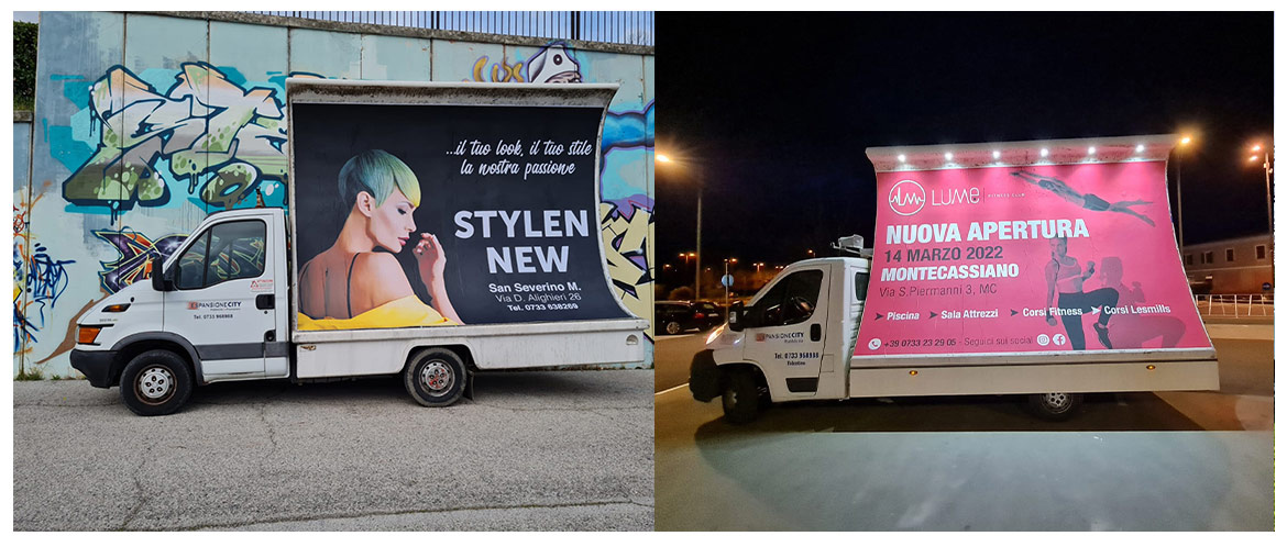 Camion Vela nelle Marche: Espansione City